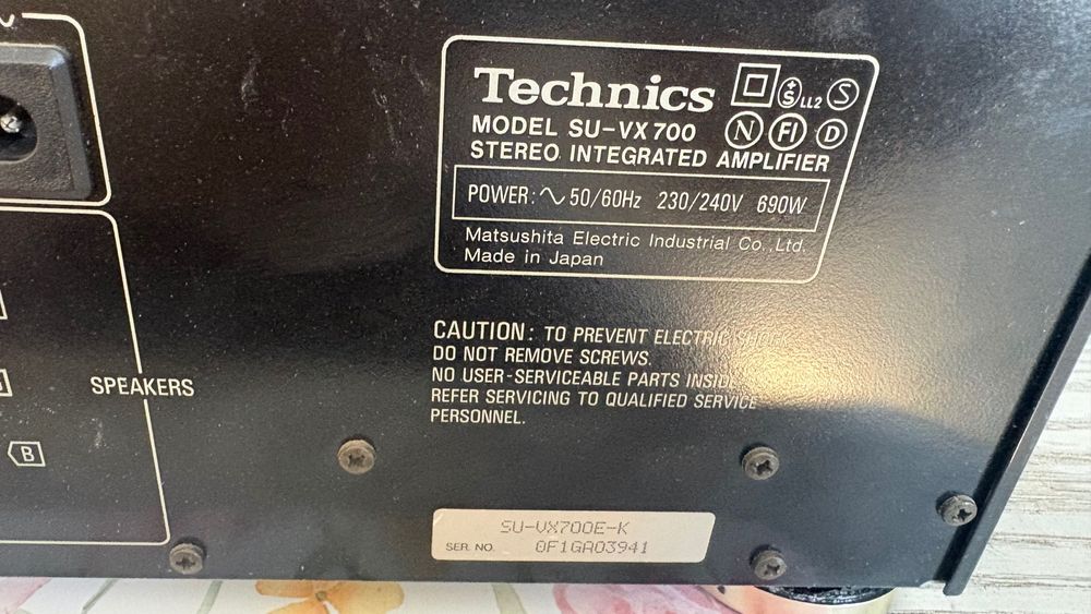 Wzmacniacz Technics su-vx700