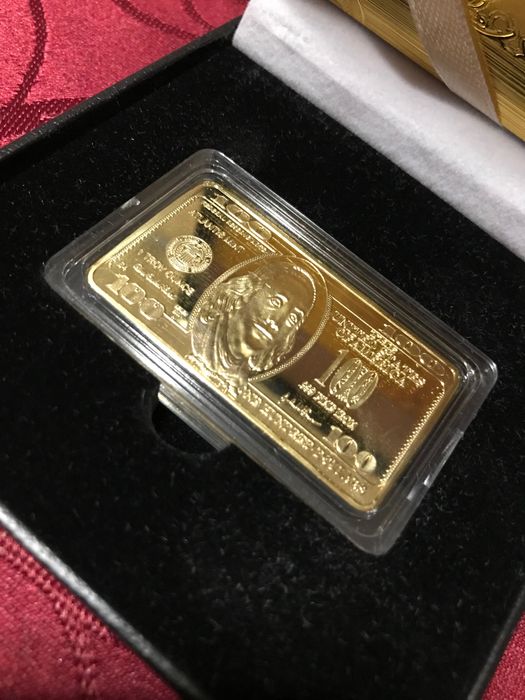 Коллекционная монета 20$ 50$ 100$ в специальном боксе (NEW)