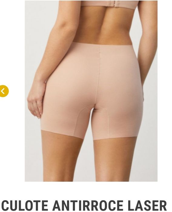 Boxer sem costuras antirroce