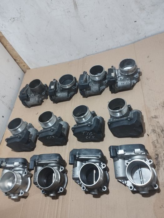 Дроселяна заслонка дросель дросельная 2.0 1.8 TSI TFSi бензин VW Audi