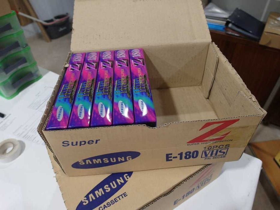 Cassete VHS E180 Samsung