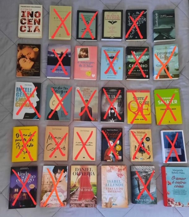 Livros variados 6€