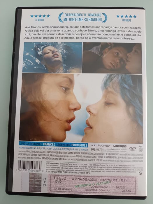DVD a vida de Adele