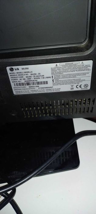 Телевізор LG 32 дюйма 32LC52
