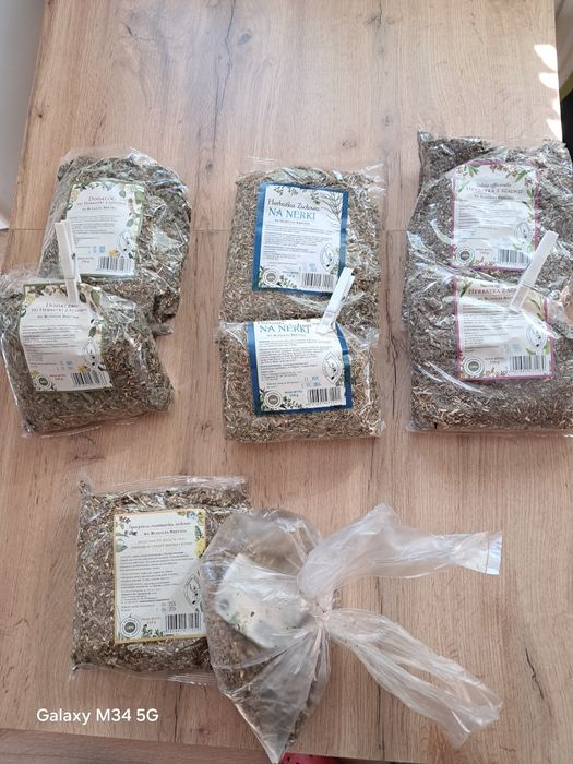 Oddam herbaty ziołowe wg Rudolfa Breussa