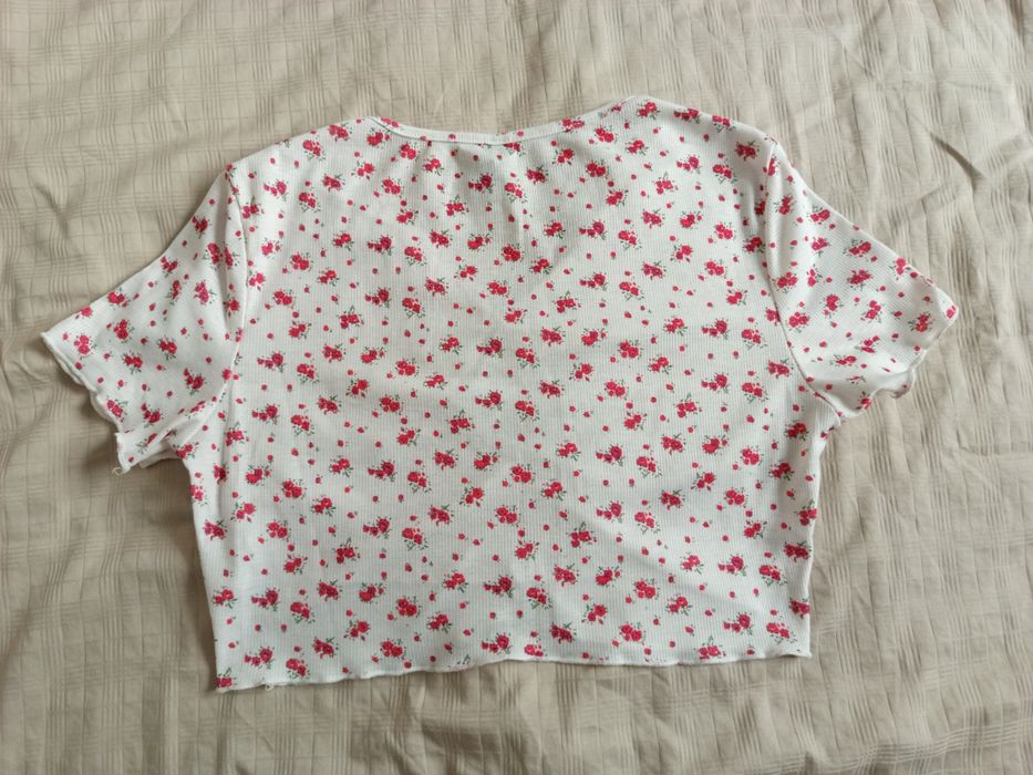 Top w kwiatuszki S