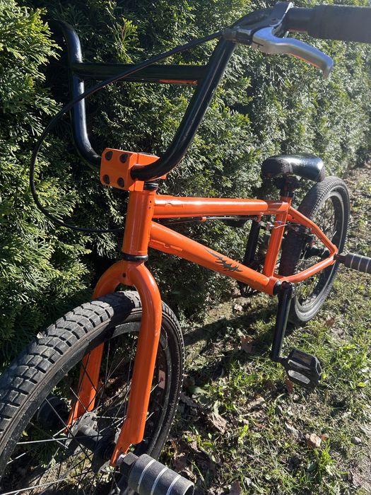 BMX szybki pomaranczowy