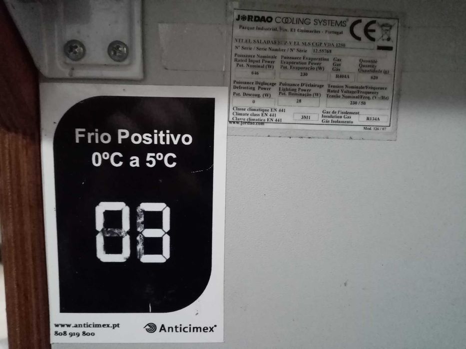 ACM1217 - Vitrine Saladete Refrigerada - Usada