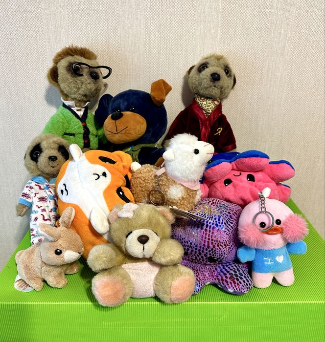 Мягкие игрушки. Пес ПатронПеревертыши. Сурикаты.