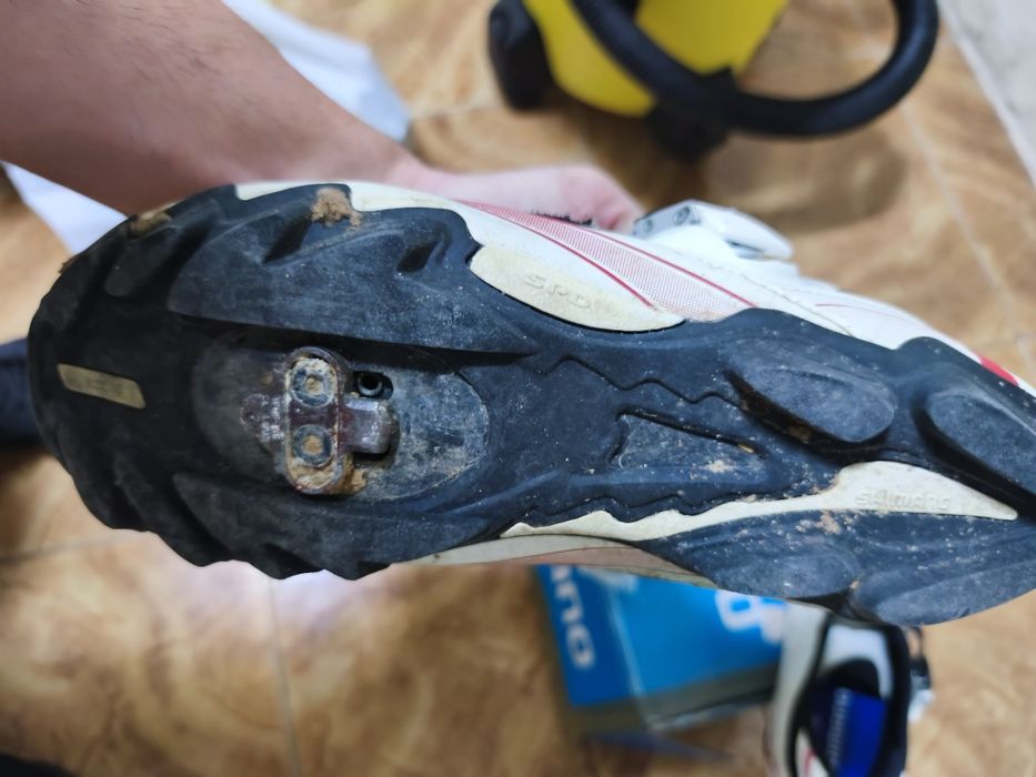 Sapatos Shimano BTT+pedais