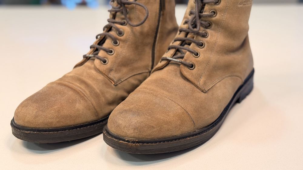 Botas Homem Pepe Jeans nº 43 em pele de Camurça em excelente estado