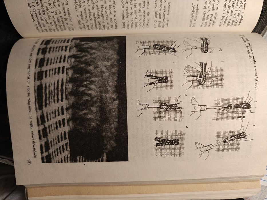 ,,Dywany i kilimy" techniki wykonania