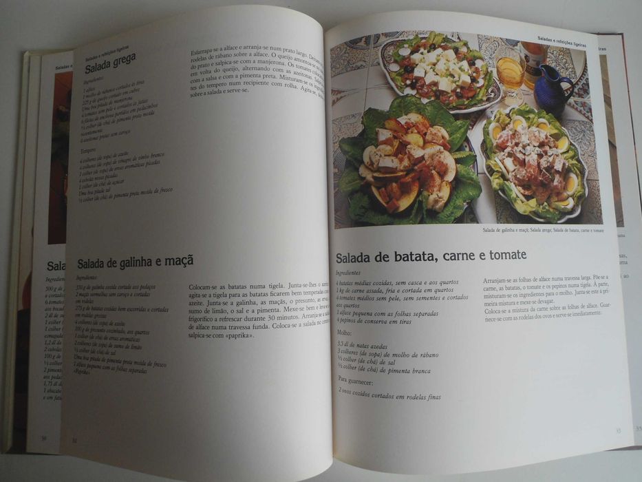 Saladas e Refeições Ligeiras por Carol Bowen (1982)