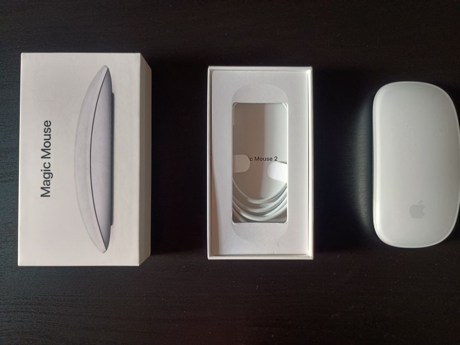 Apple Magic Mouse 2 (Silver) – Como Novo / Com Caixa Original