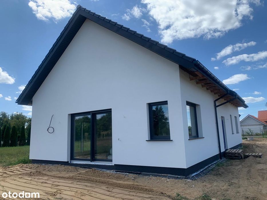 Nowy dom wolnostojący w Szklarach Dolnych - stan deweloperski.