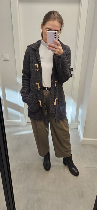 Wełniany płaszcz Unisono r. M