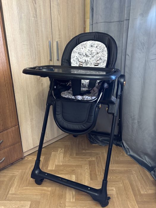 Стільчик для годування El Camino Crystal (ME 1037-B Black Gold)