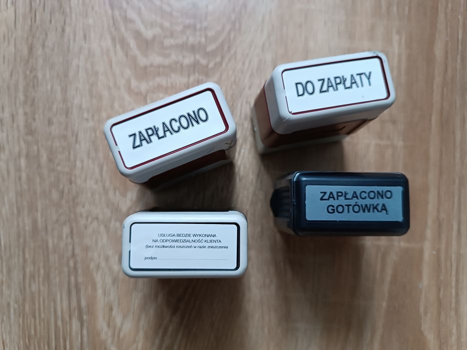 Pieczątki 4 sztuki