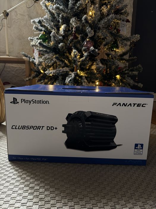 Base FANATEC DD+ 15nm PS5/PC NOVO CAIXA