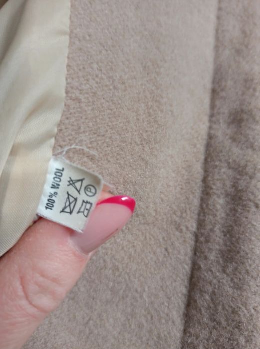 Płaszcz zimowy ozdobna panterka