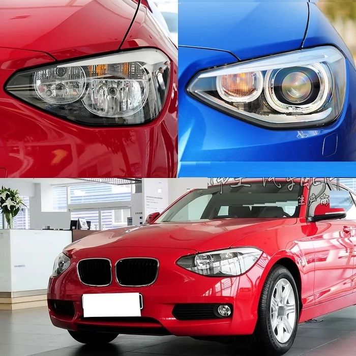 Vidro capa lente farol ótica bmw serie 1 F20 F21