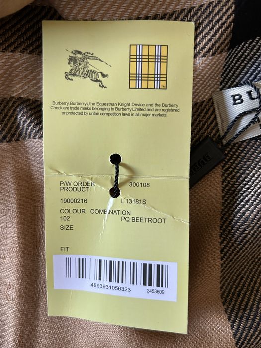 Lenço da Burberry