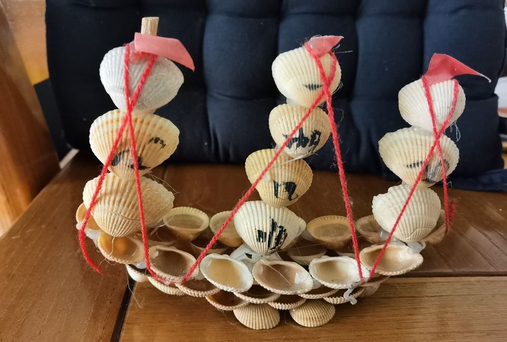 Miniaturas de barcos colecção