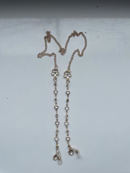 Łańcuszek do okularów krysxtałki