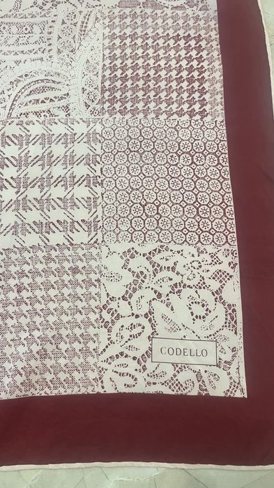 Платок хустина Codello шовк вінтаж