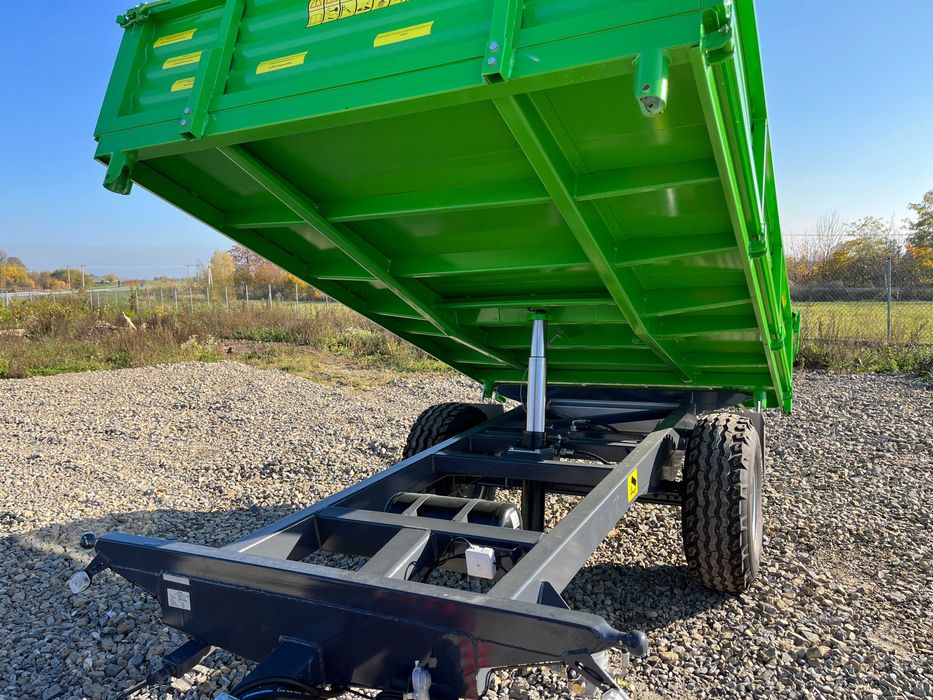 Przyczepa rolnicza 1-osiowa 3,5 tony Wodziński WTP1W1 "Od ręki"