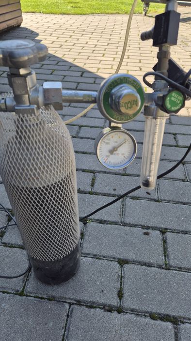 Butla co2 do akwarium komplet