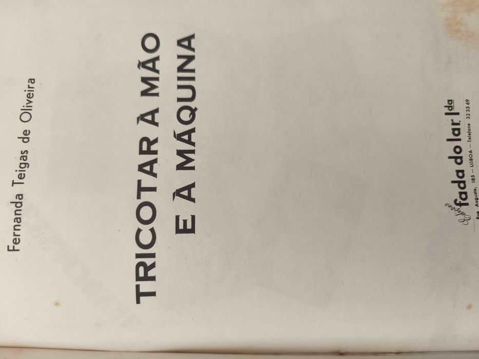 Tricotar à Mão e à Máquina