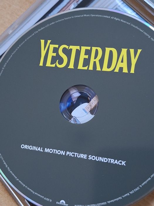 Yesterday płyta CD nowa odfoliowana