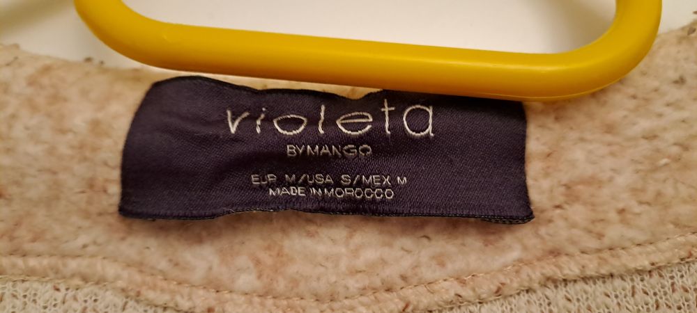 Sweter narzutka płaszczyk mango Wioleta M