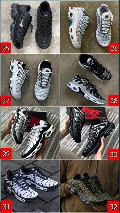 ВСІ КОЛЬОРИ‼️Кросівки Nike Air Max TN, Terrascape Plus / Найк Аир Макс / 36-46, Унісекс, ПРЕМІУМ
