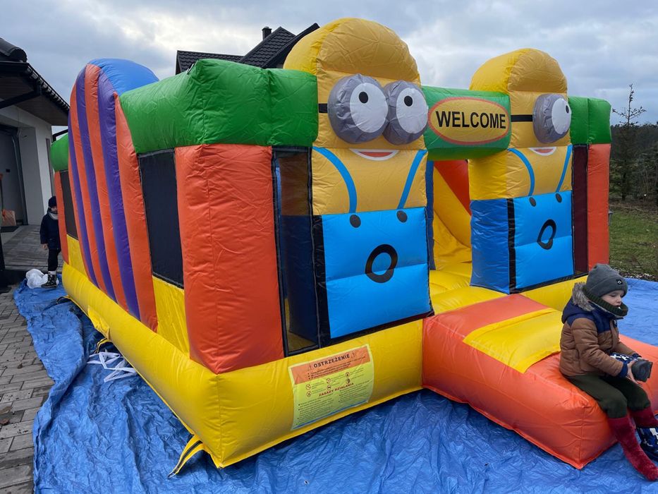 Plac zabaw, Dmuchaniec, Dmuchany plac zabaw