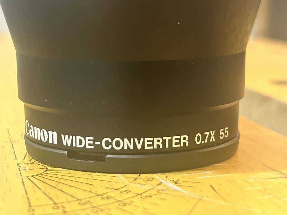 Canon wide converter 0.7x  55mm