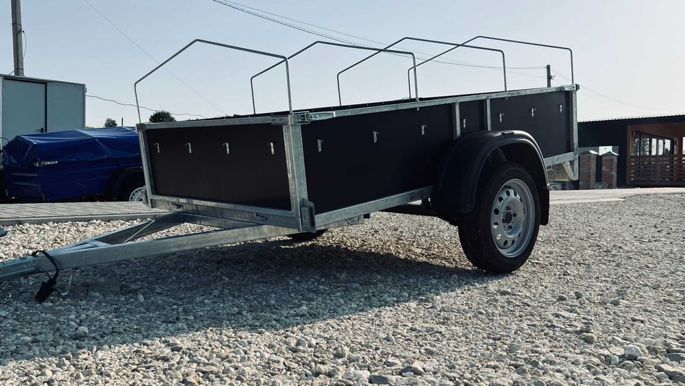 Причіп до легкового авто ПАЛИЧ 1,26 х 2,15м 40см борт оцинкований