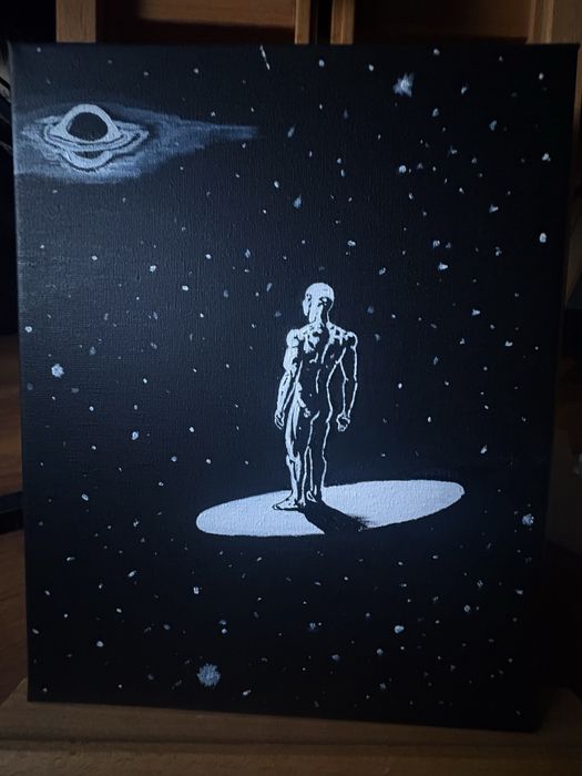 Obraz silver surfer