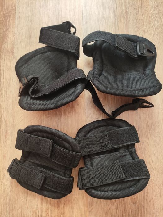 Комплект 2+2 наколінники + налокітники Black
