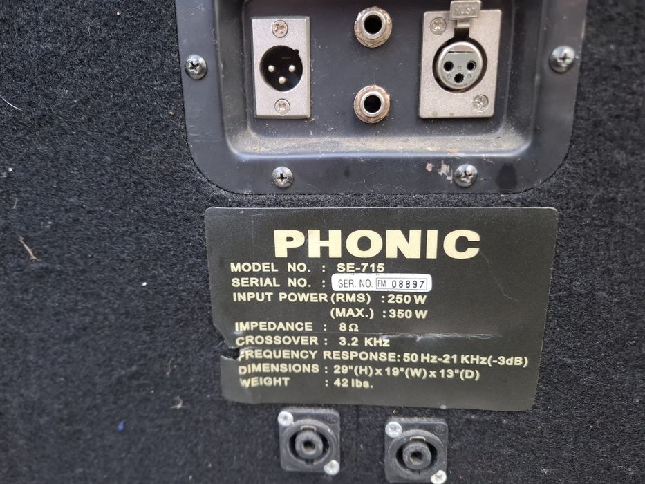 Kolumny PHONIC SE-715 solidne
