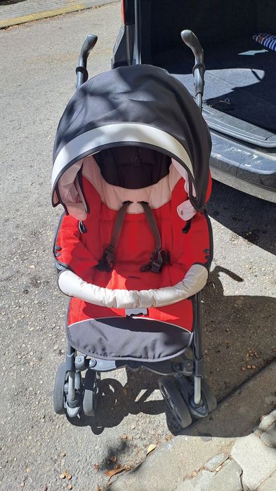 Carrinho, ovo e alcofa