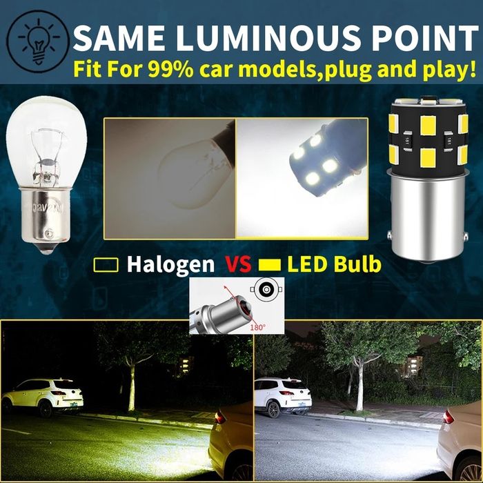 1 par de Leds para o grupo VW  Novas