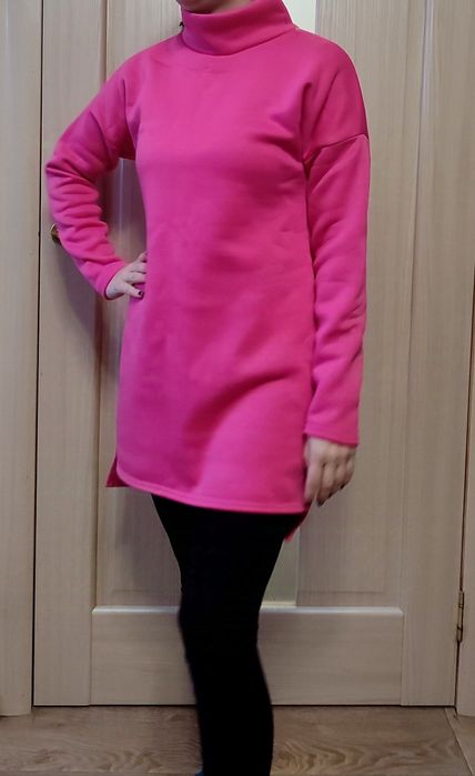 Платье  туника малинове 42-46