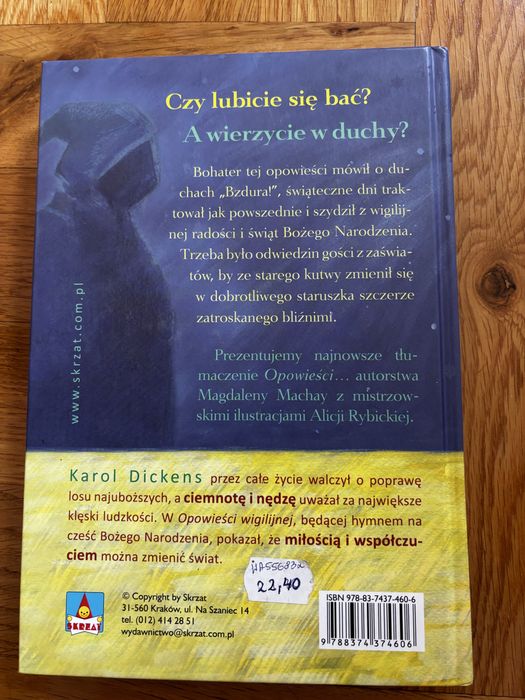 Opowieść wigilijna Karol Dickens