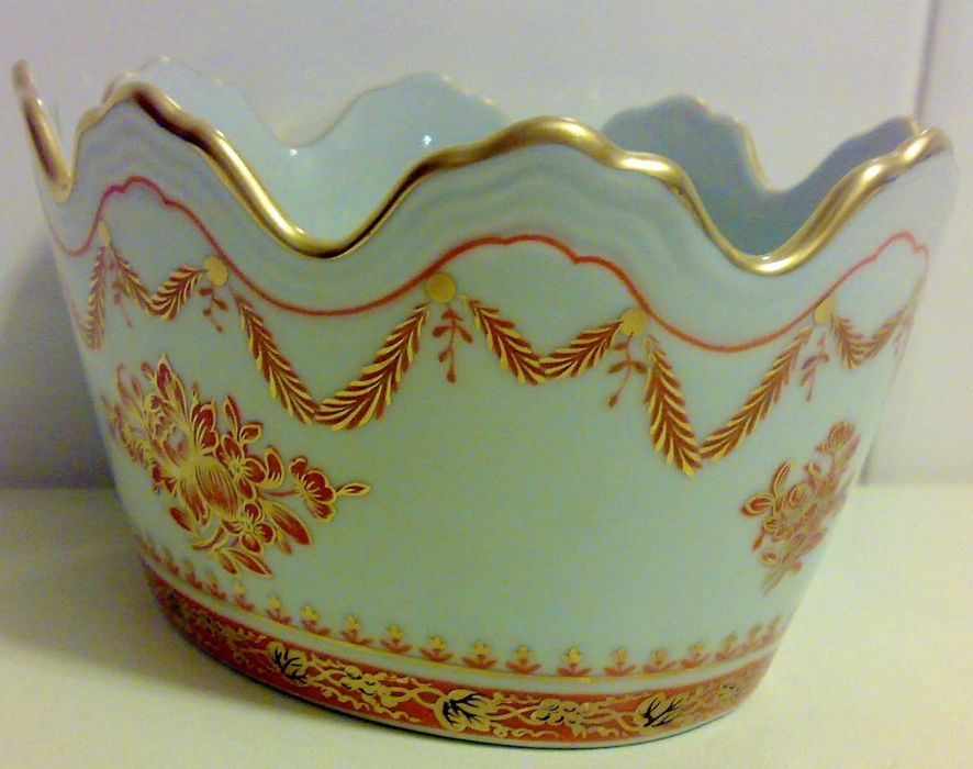 Fruteiro pequeno Vista Alegre Fontainebleau  Coral