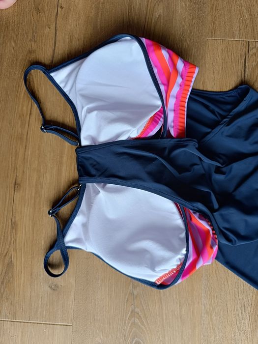 Kostium strój kąpielowy tankini rozmiar 42 majtki wysoki stan