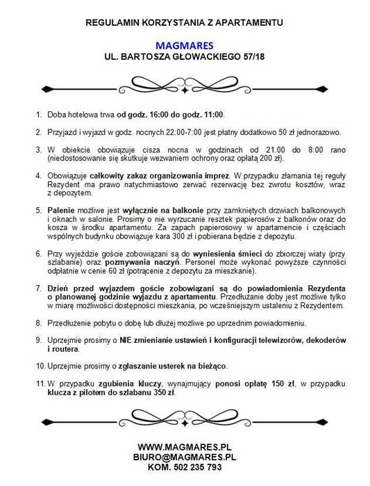 Klimatyzowany Apartament z balkonem - Magmares Bydgoszcz