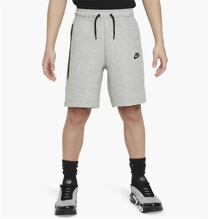 ОРИГІНАЛ! Шорти Nike Tech Fleece Grey S M L XL Kids | FD3289-063