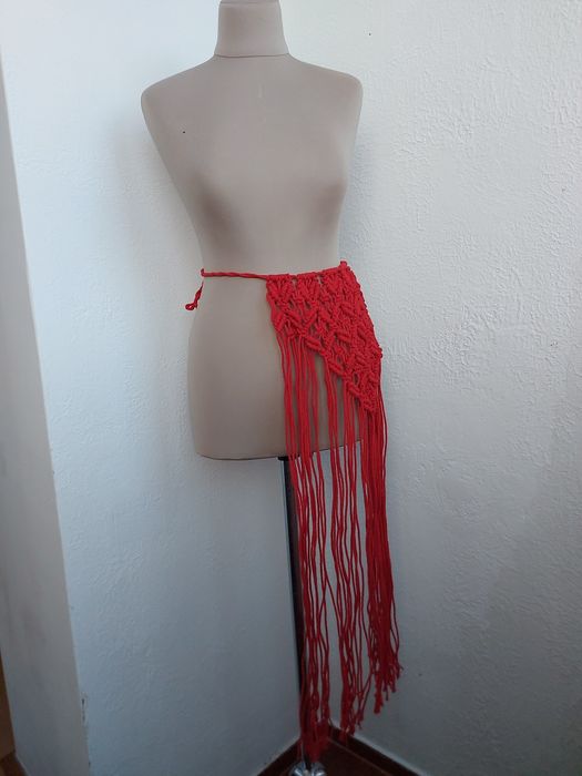 Припинда пояс макраме пояс з ниток для мами і доньки